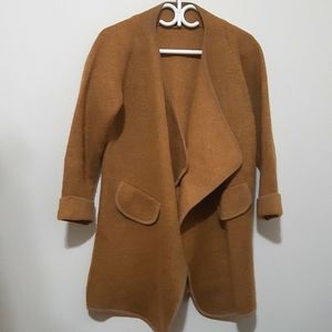 Brown Knit Cardigan